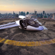 An electric aircraft under development by the German startup Lilium. Image: Lilium